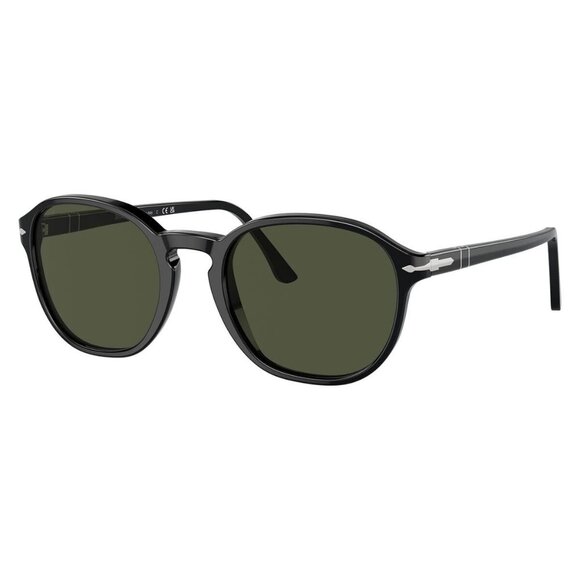 New PERSOL Black Square PO3343S 95/31 Sunglasses Women - Picture 1 of 6